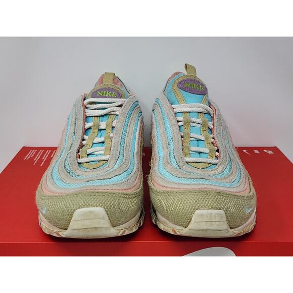 Nike Air Max 97 GS NEXT NATURE Size 6.5y DQ4126-400 WORN - Picture 2 of 8